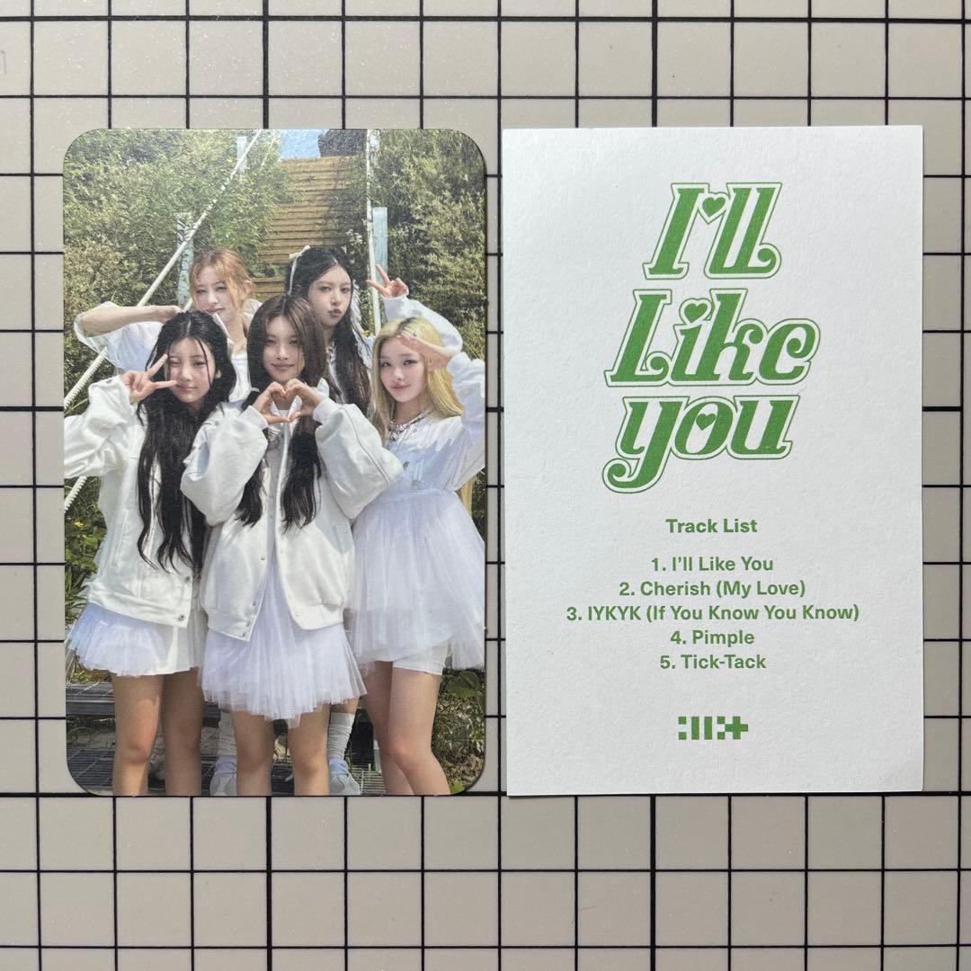 ILLIT I'll Like you weverse QRコード トレカ - メルカリ