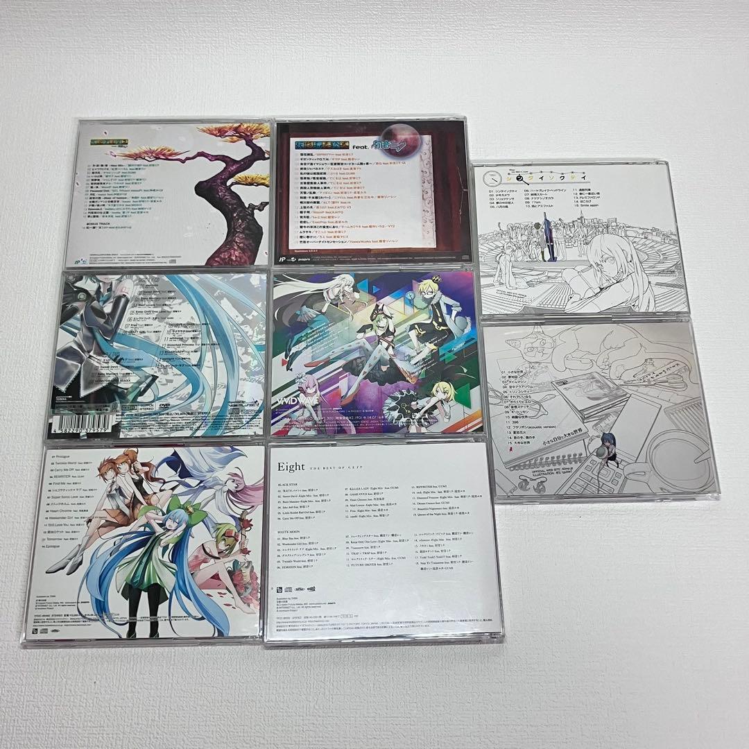 初音ミク-ボカロ【CD】8枚セット」レンタルアップ - メルカリ