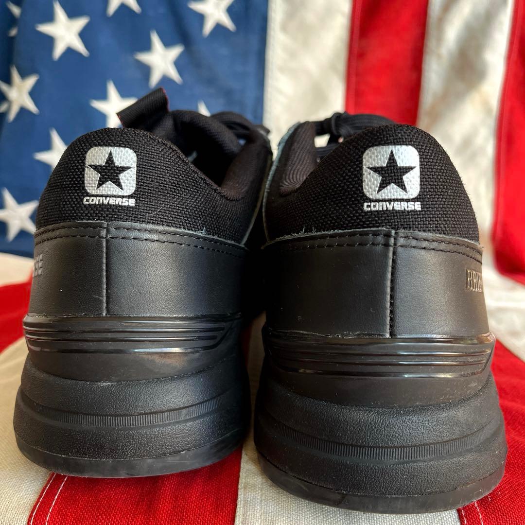 CONVERSE×BRIEFING GOLF スニーカー 28.0cm ブラック