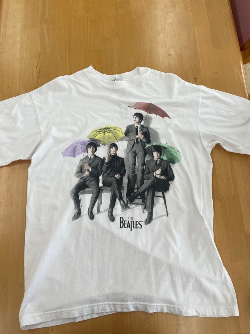 【THE BEATLES】バンドTシャツ アンブレラデザイン 90'S THE BEATLES Photo by Robert Whitaker 