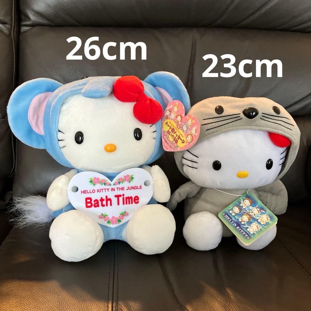 ハローキティ ぬいぐるみ　アニマル　レア　希少　大きい 100cmのバカでかキティちゃん！お値段も、、17万円オーバー！これは