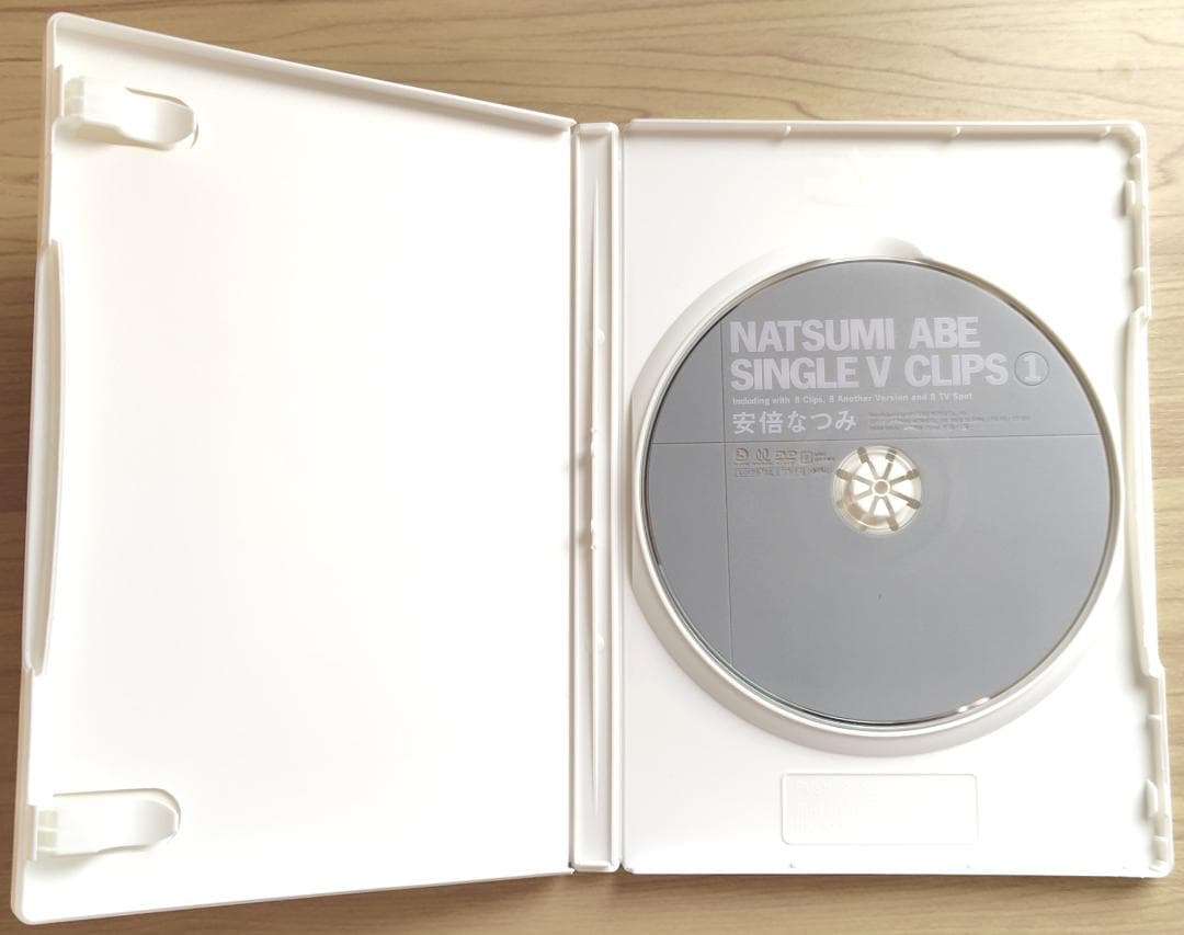 DVD 安倍なつみ NATSUMI ABE SINGLE V CLIPS ①