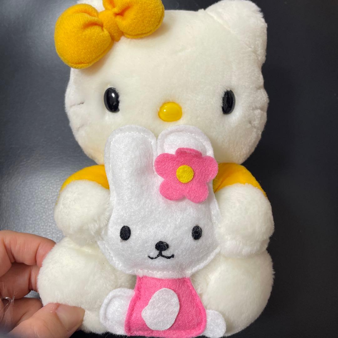 激レア平成レトロ】サンリオ ハローキティ キティちゃん ぬいぐるみ