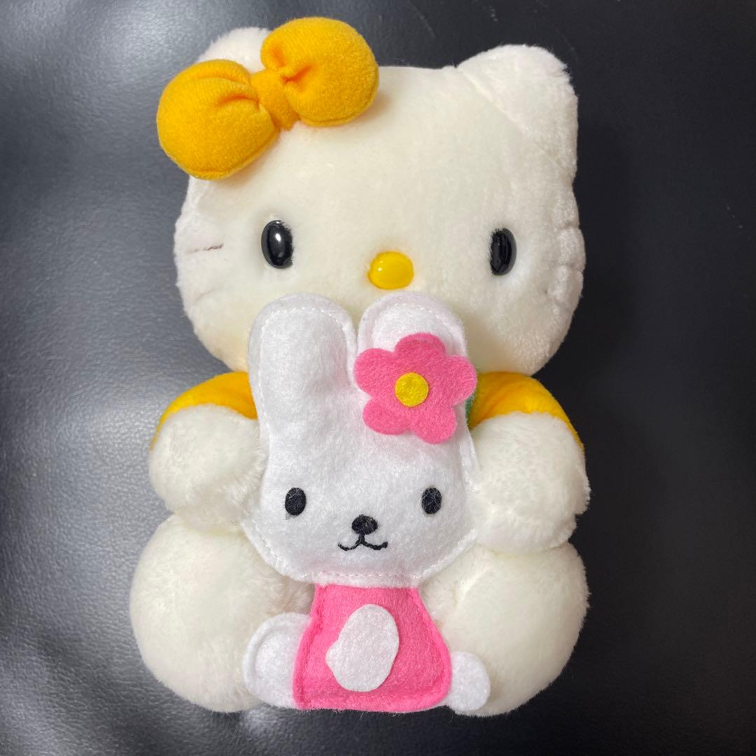 激レア平成レトロ】サンリオ ハローキティ キティちゃん ぬいぐるみ