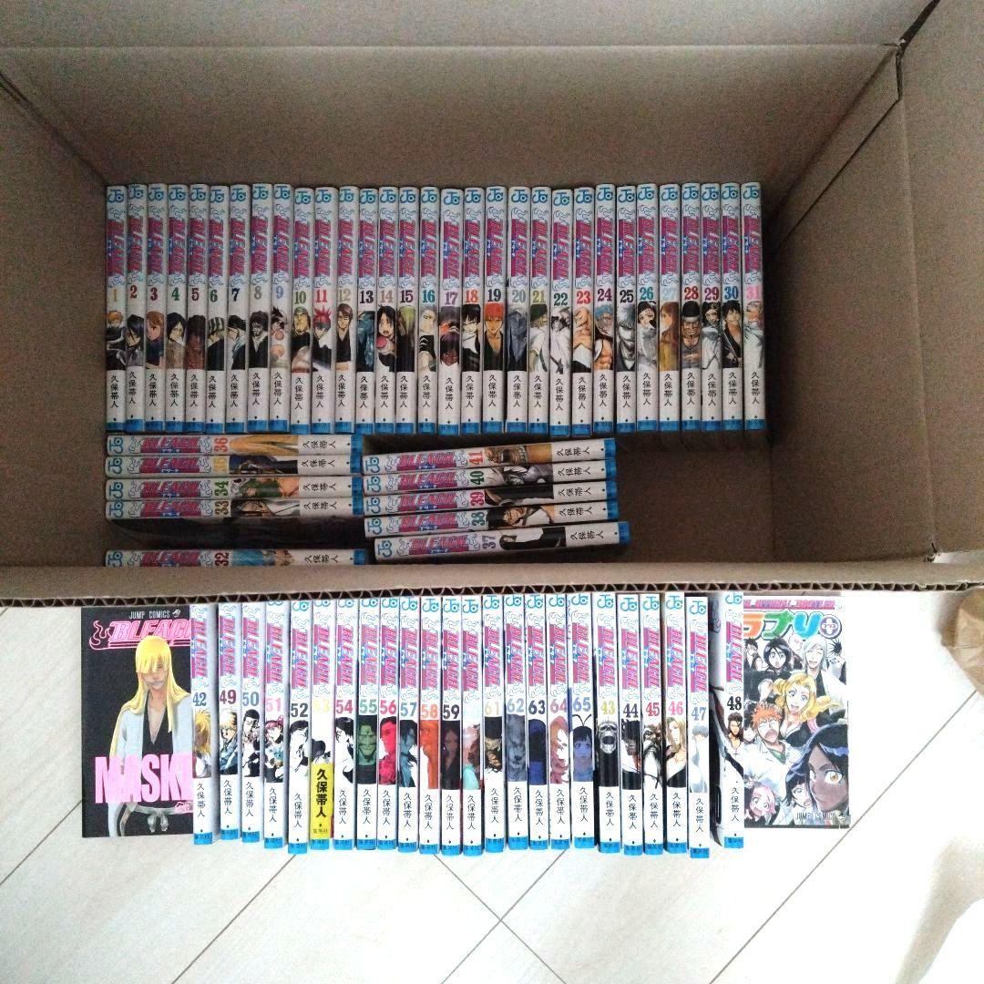 BLEACH ブリーチ 1〜65巻+MASKED+カラブリ【未開封】まとめ売り - メルカリ