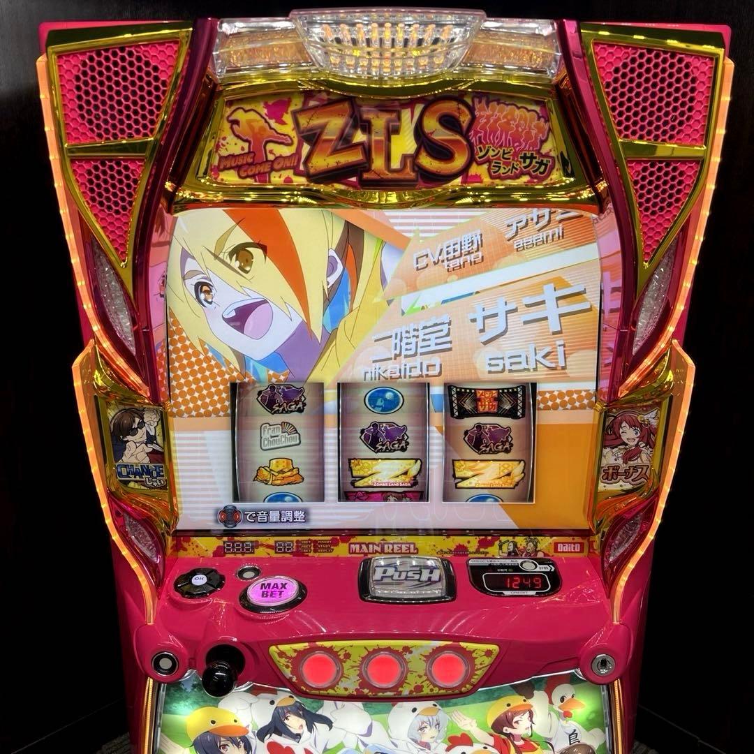 パチスロ実機 スマスロ「ゾンビランドサガ 佐賀パネルver.」 送料無料