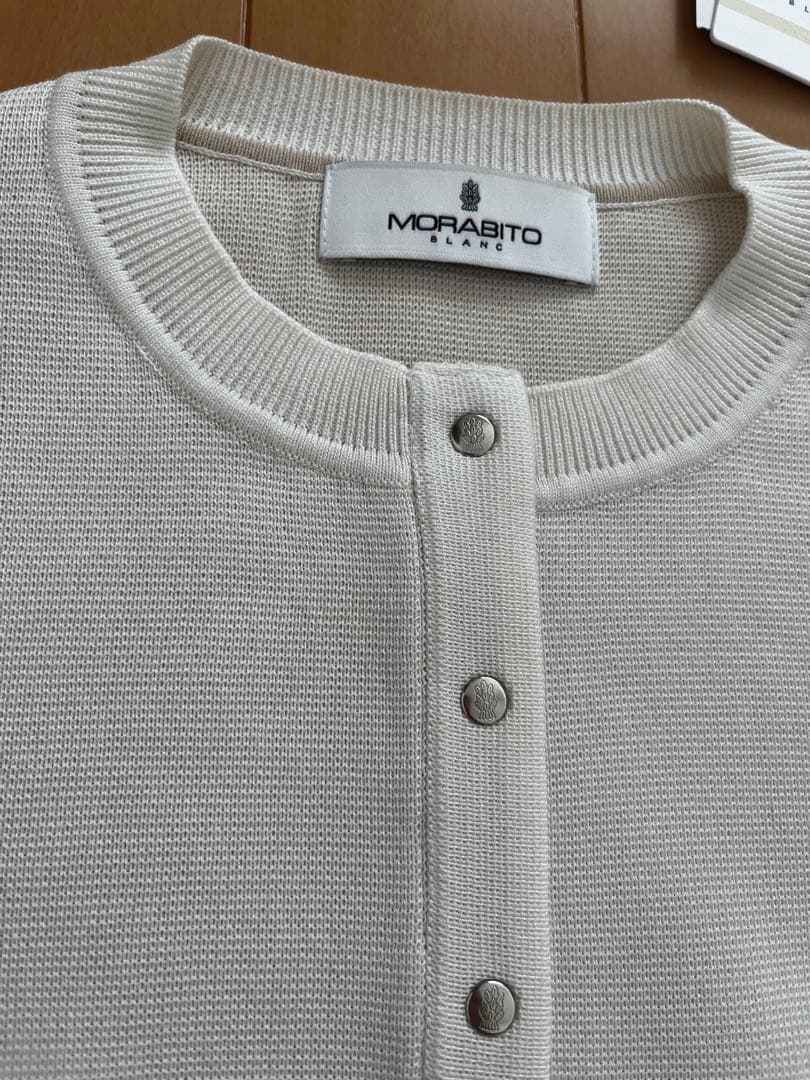MORABITO BLANC モラビトブラン ミラノリブカーディガン