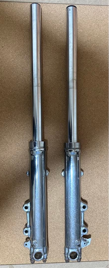 kz1000 フロントフォーク（メッキ） JB-POWER/KYB スペシャルフロントフォーク Φ41 シルバーボトム クロム