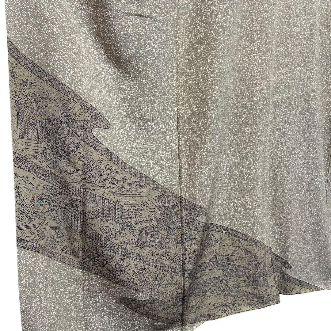 未使用近い 美品 袷 正絹 江戸小紋 大小霰 訪問着 フルセット - メルカリ