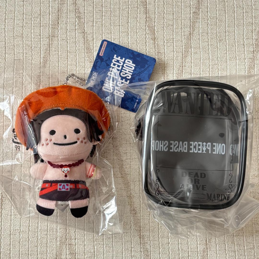 ONE PIECE BASE SHOP ゆびぬい エース クリアポーチ セット - メルカリ