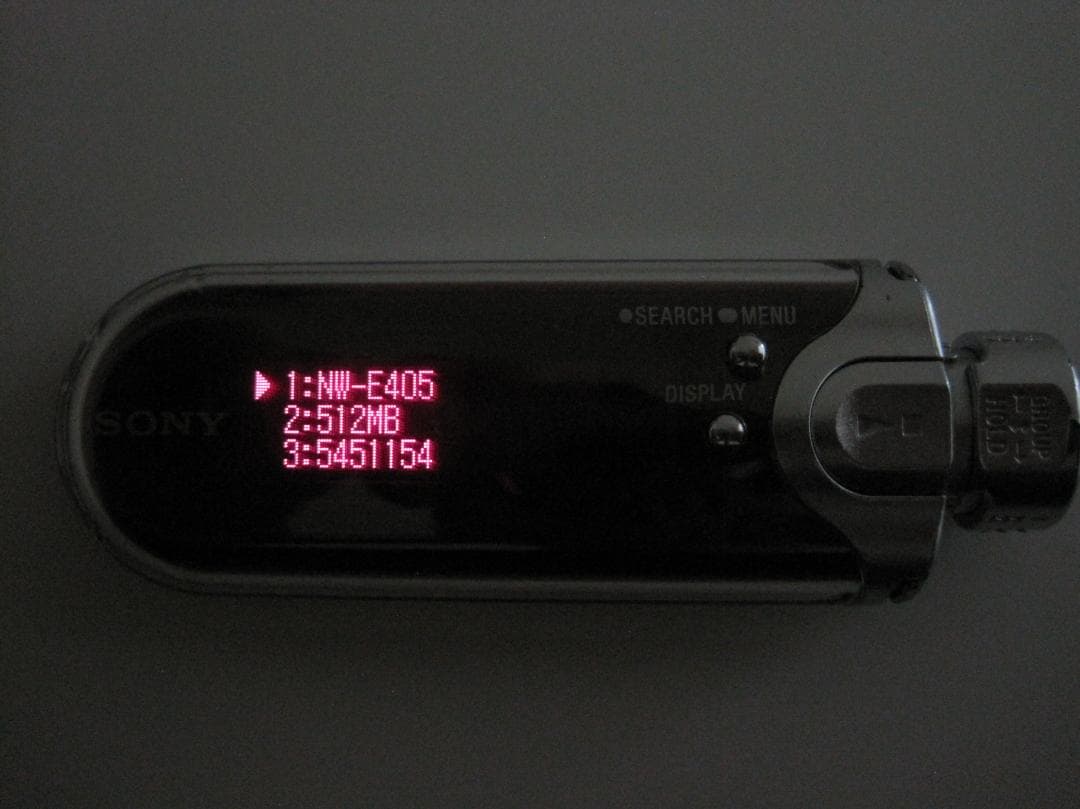 SONY ウォークマン NW-E405 中古品 動作確認済 ローズレッド - メルカリ