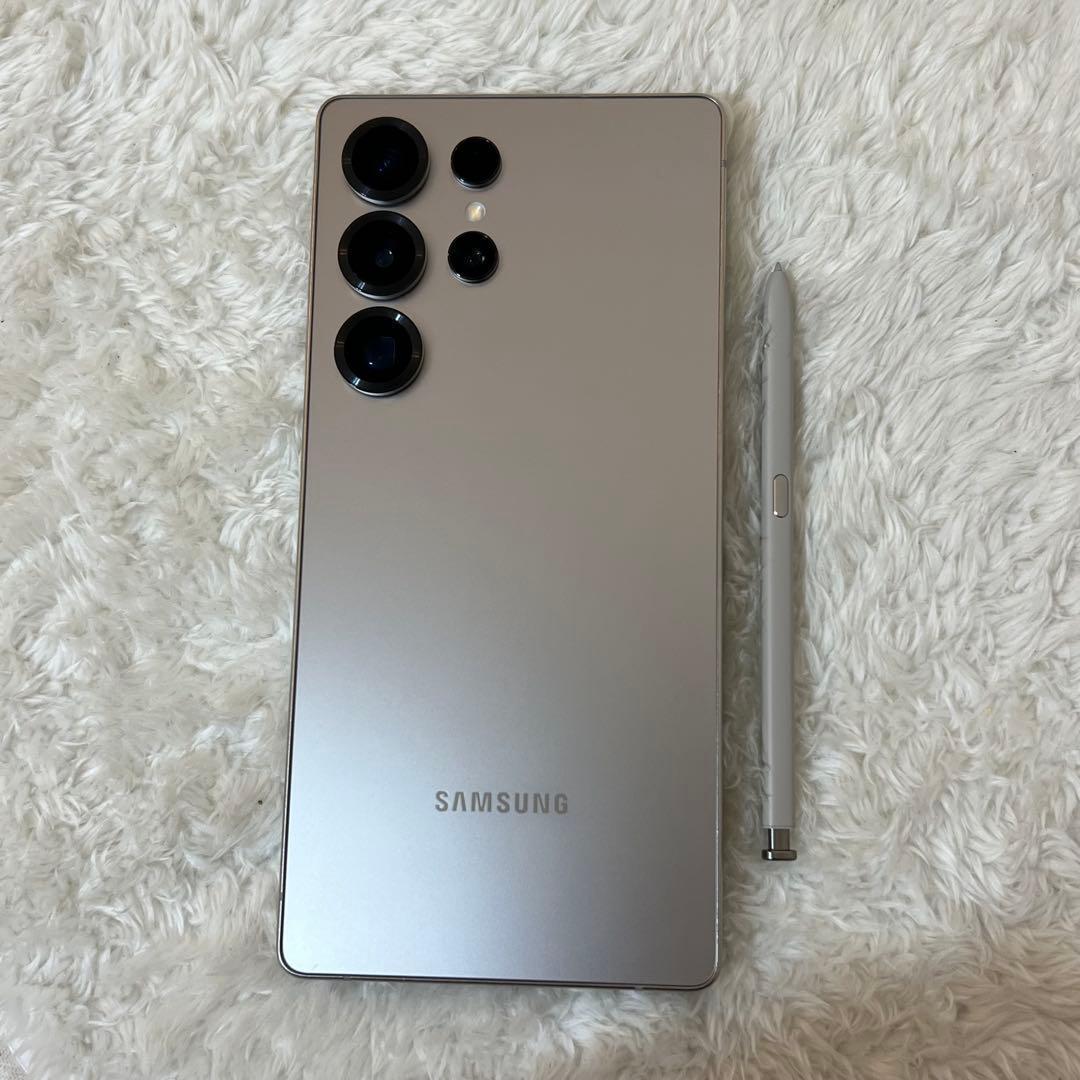 ☆ Galaxy S25 ultra 512GB チタニウムグレー a08
