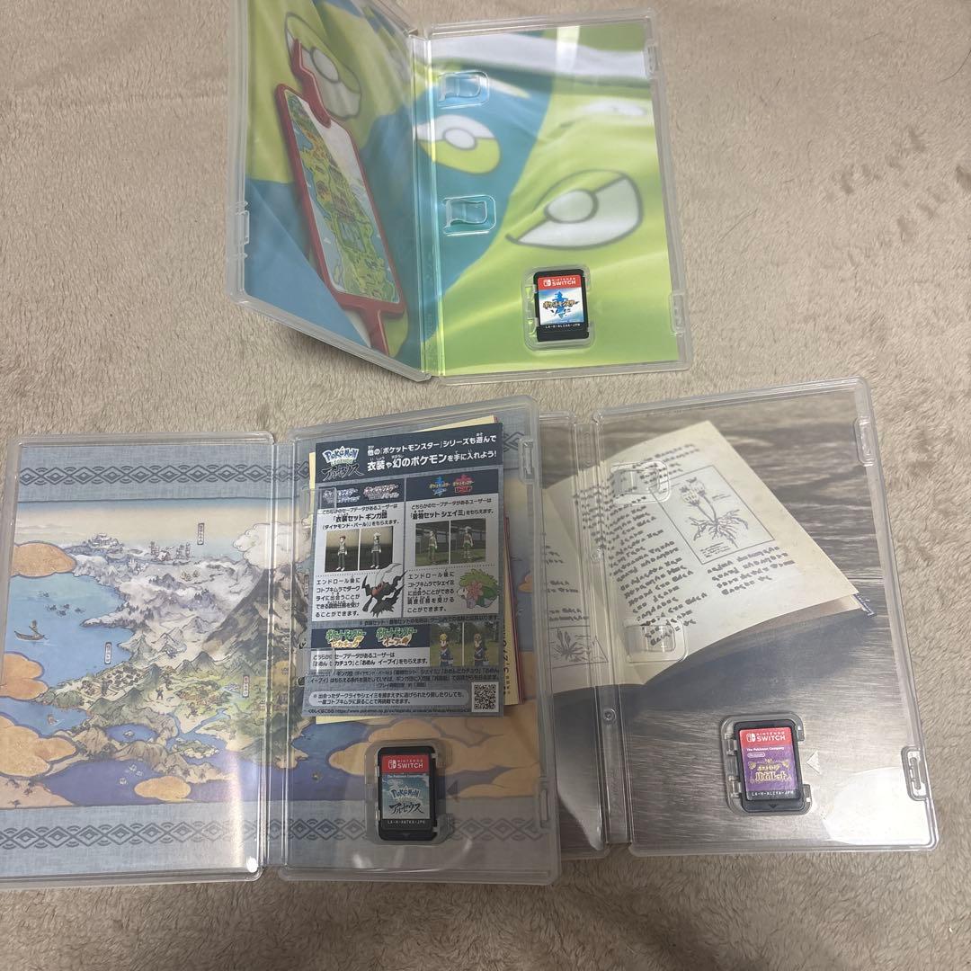 ポケモン レジェンズ アルセウス、バイオレット、ソード アルセウス