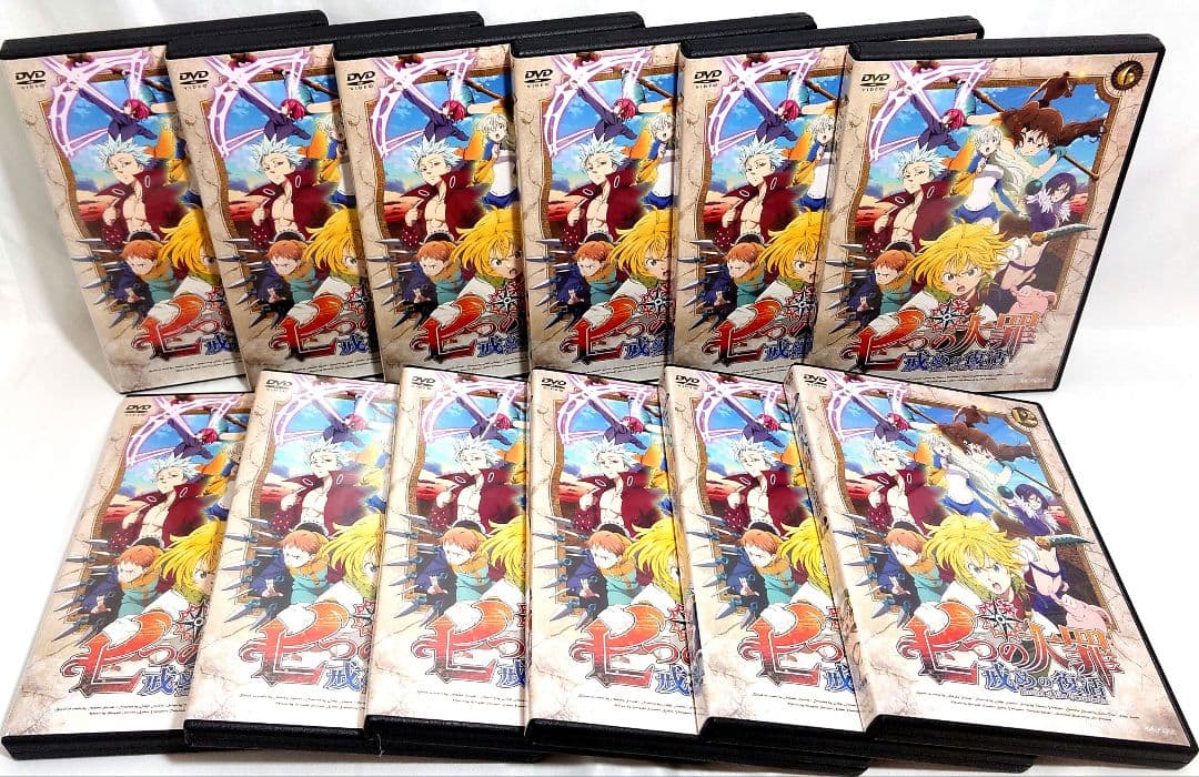七つの大罪【1期～4期+聖戦の予兆】 DVD 全42巻 セット - アニメ