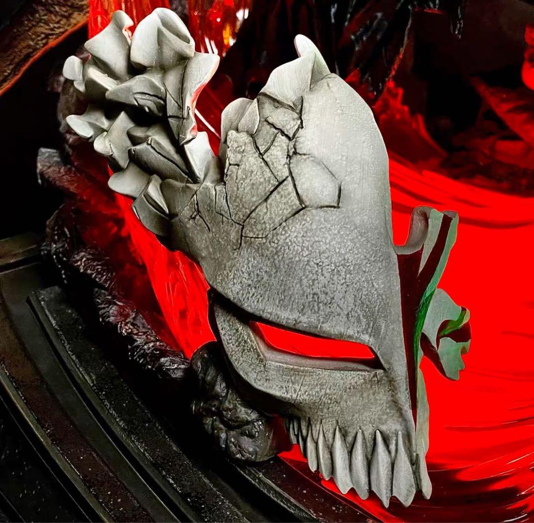 BLEACH 黒崎一護VSウルキオラ ガレージキット ガレキ スタチュー①