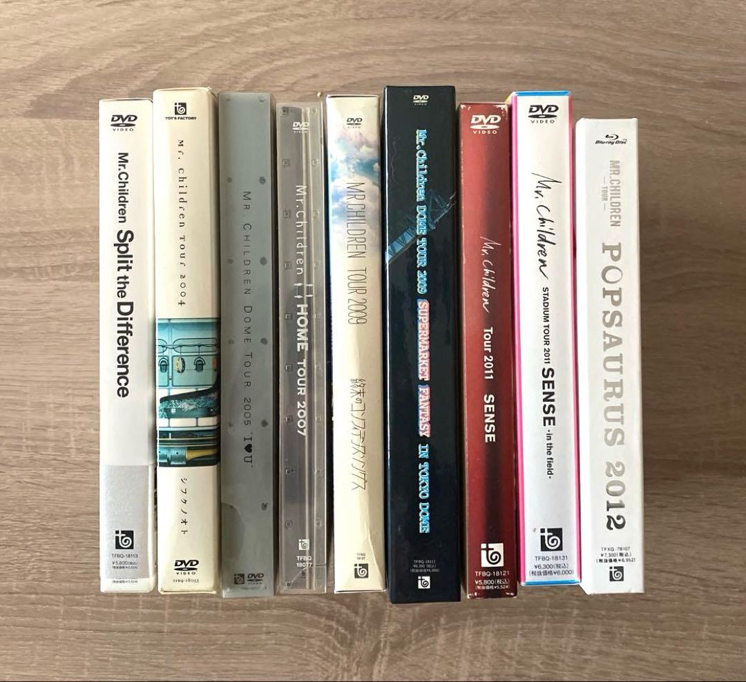 Mr.Children DVD & Blu-ray セット 9本 - メルカリ