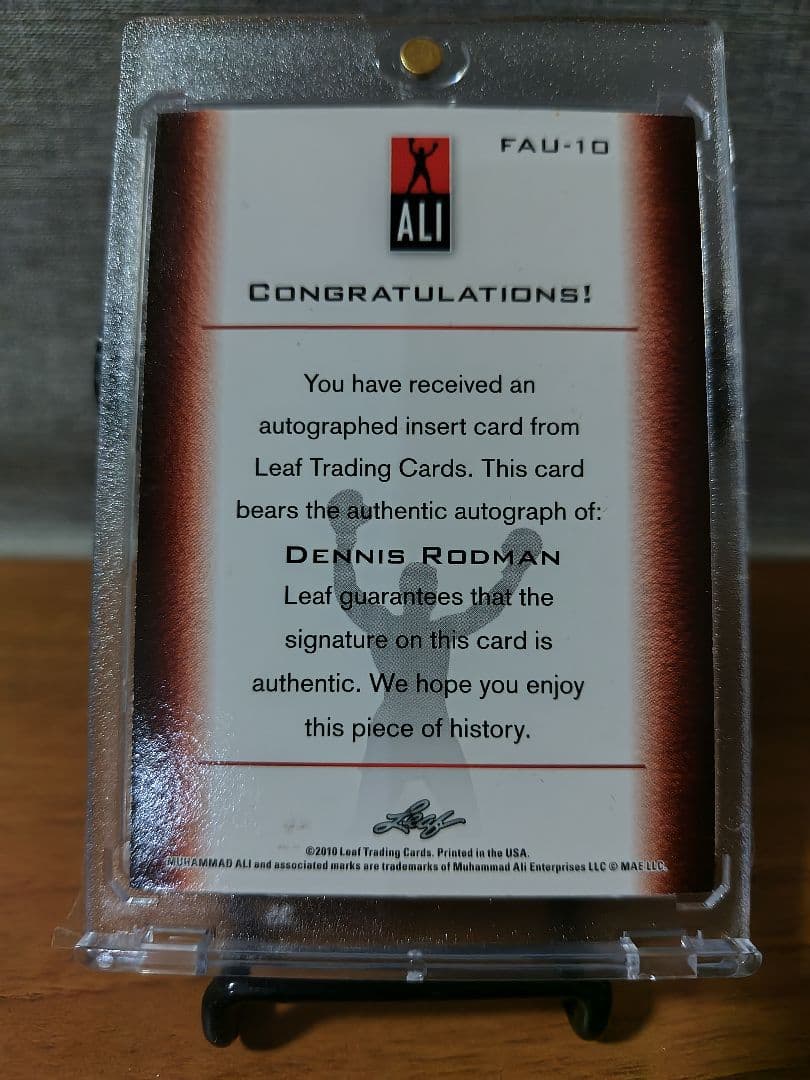 デニス・ロドマン 直筆サインカード - メルカリ