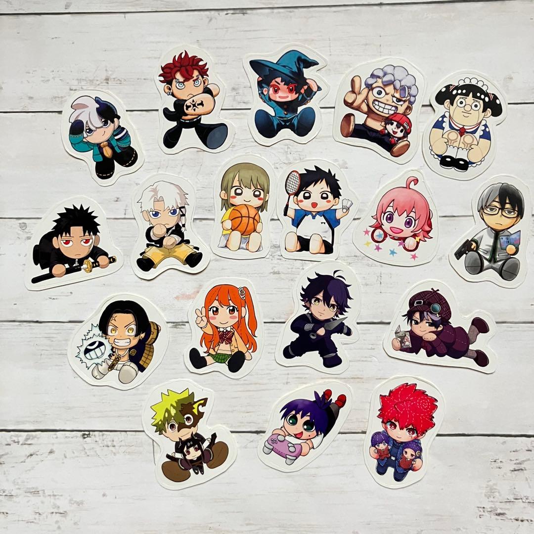 SCFカード2026 アニメイト ジャンプフェア 3枚＆ステッカーおまけ