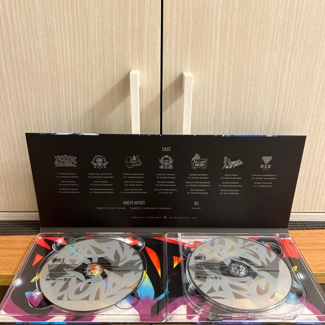 DVD】3枚組 ヒプノシスマイク4th LIVE@オオサカ - メルカリ