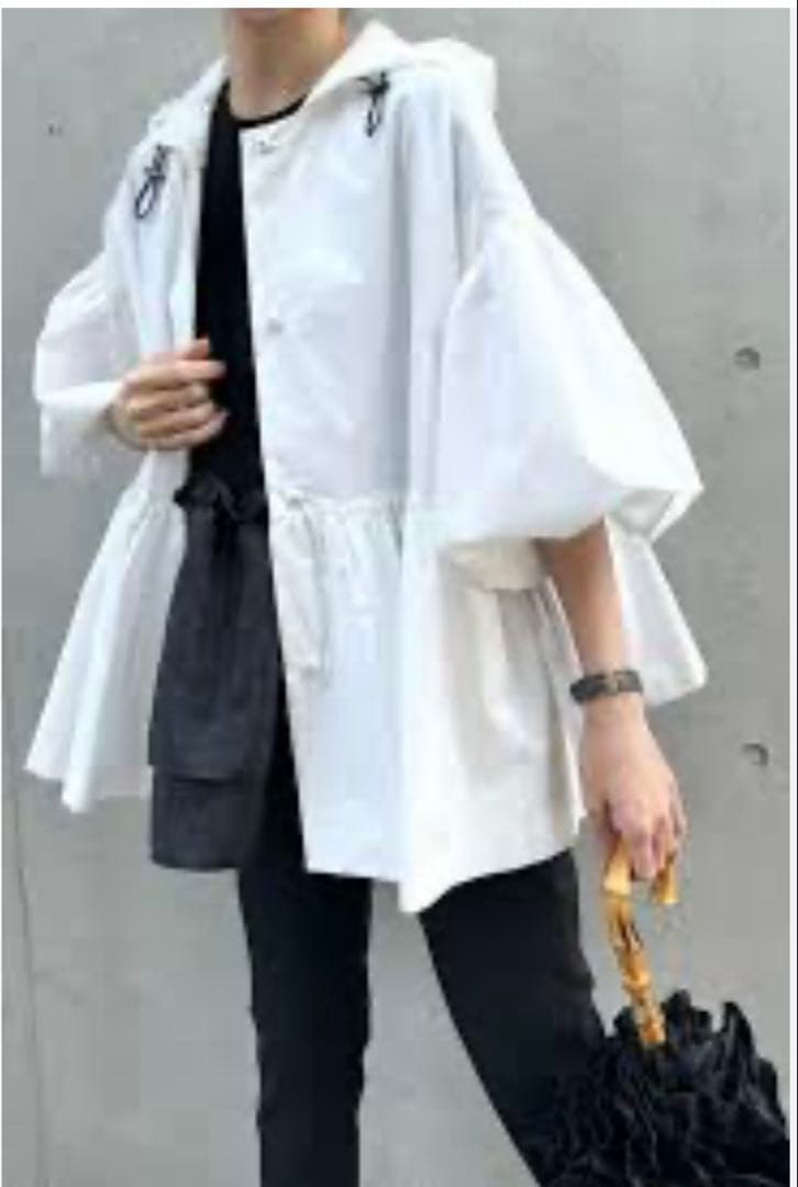 アメノチハレ バルーンスリーブ雨よけライトコート（Marge） - メルカリ