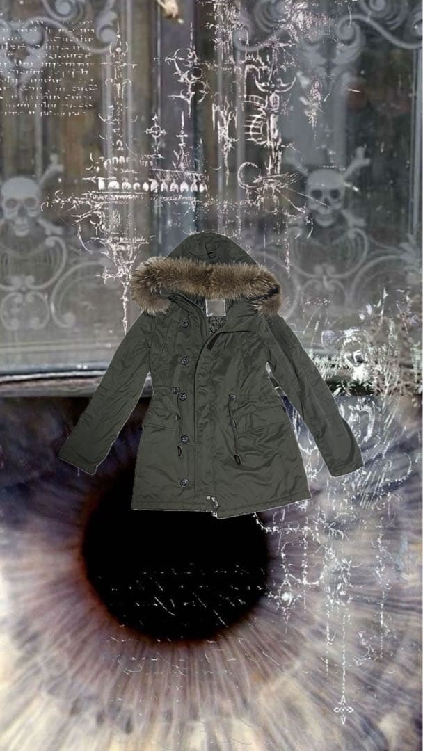 ファー付きモッズコート 亜熱帯 フェアリーグランジ - メルカリ