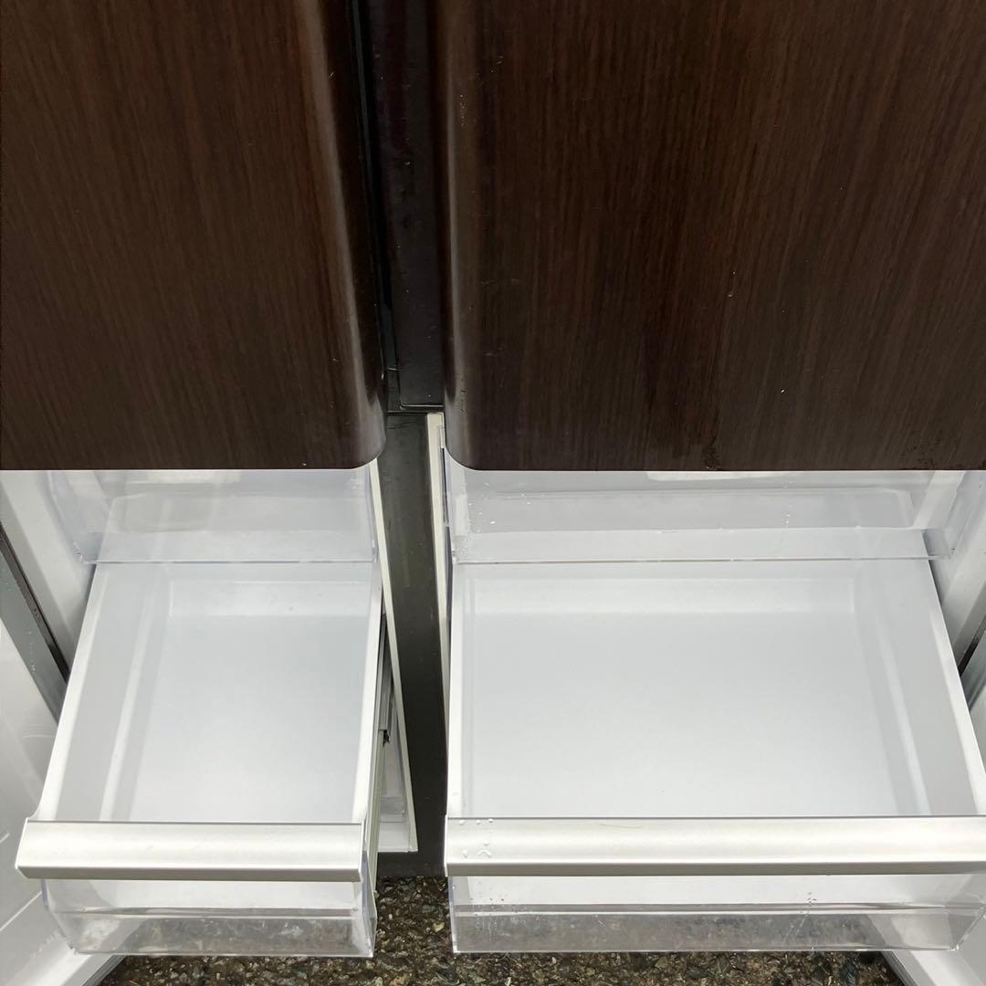 mm129F 2019年製 AQUA 大型冷蔵庫500L〜600L 木目調 - メルカリ