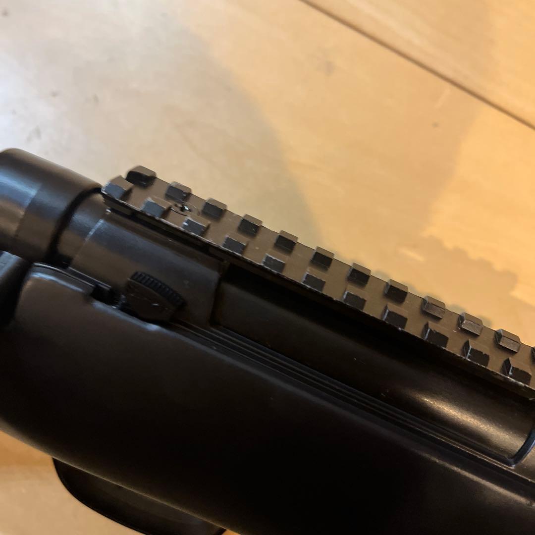 ブラック スナイパーライフル ピカティニーレール付き