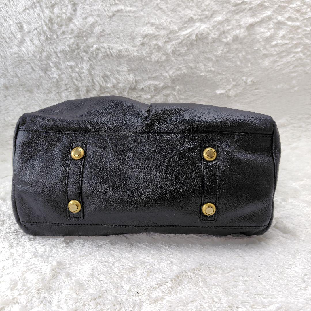 美品☆MARC BY MARC JACOBS Y2K ハンドバッグ シボ革 黒 - メルカリ