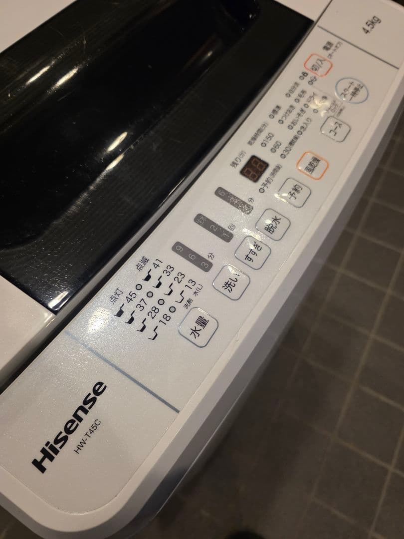 Hisense 洗濯機2019（引き取りのみ） Hisense 洗濯機2019