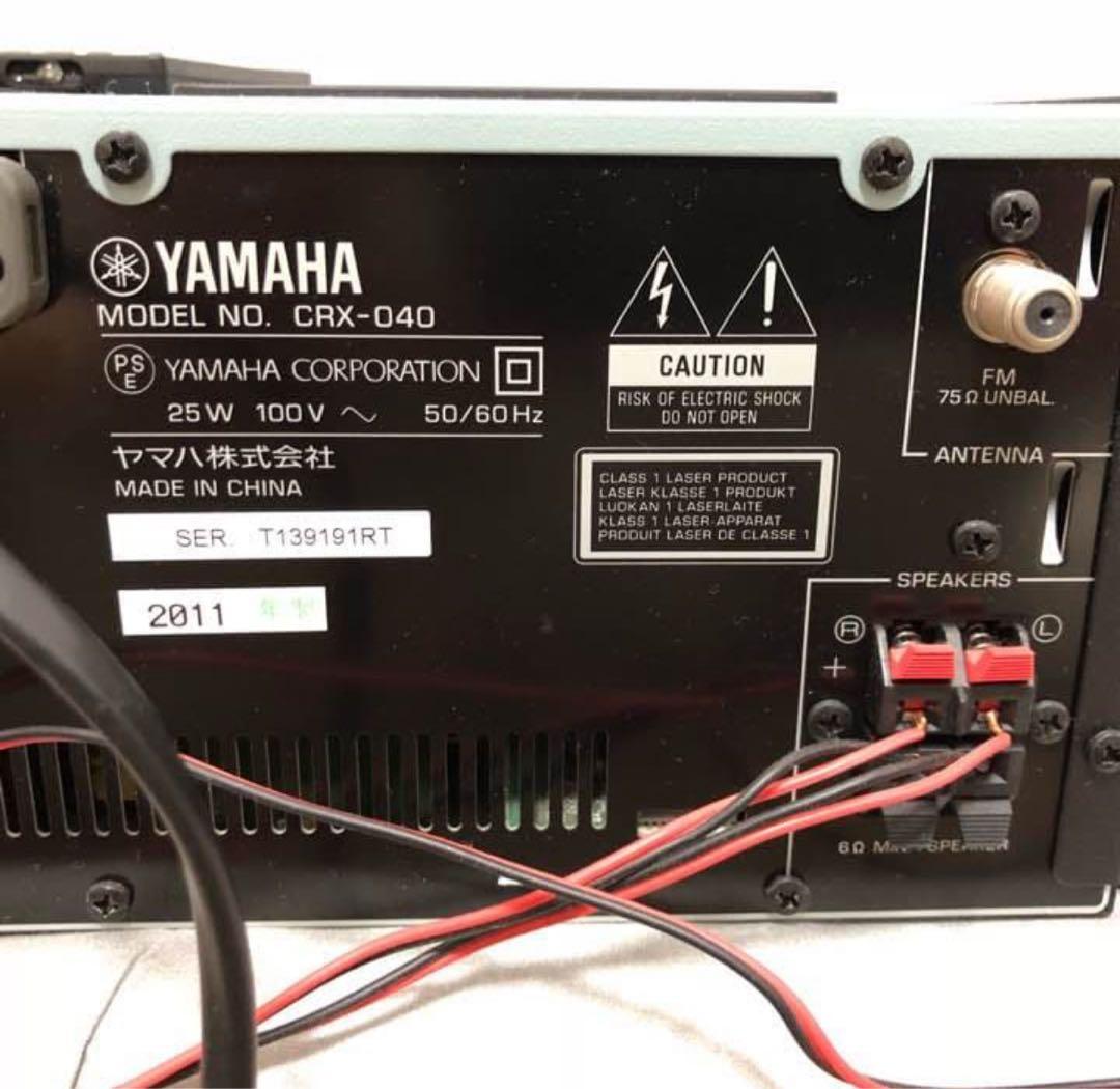 YAMAHA ヤマハ マイクロコンポーネントシステム MCR-B142 - メルカリ