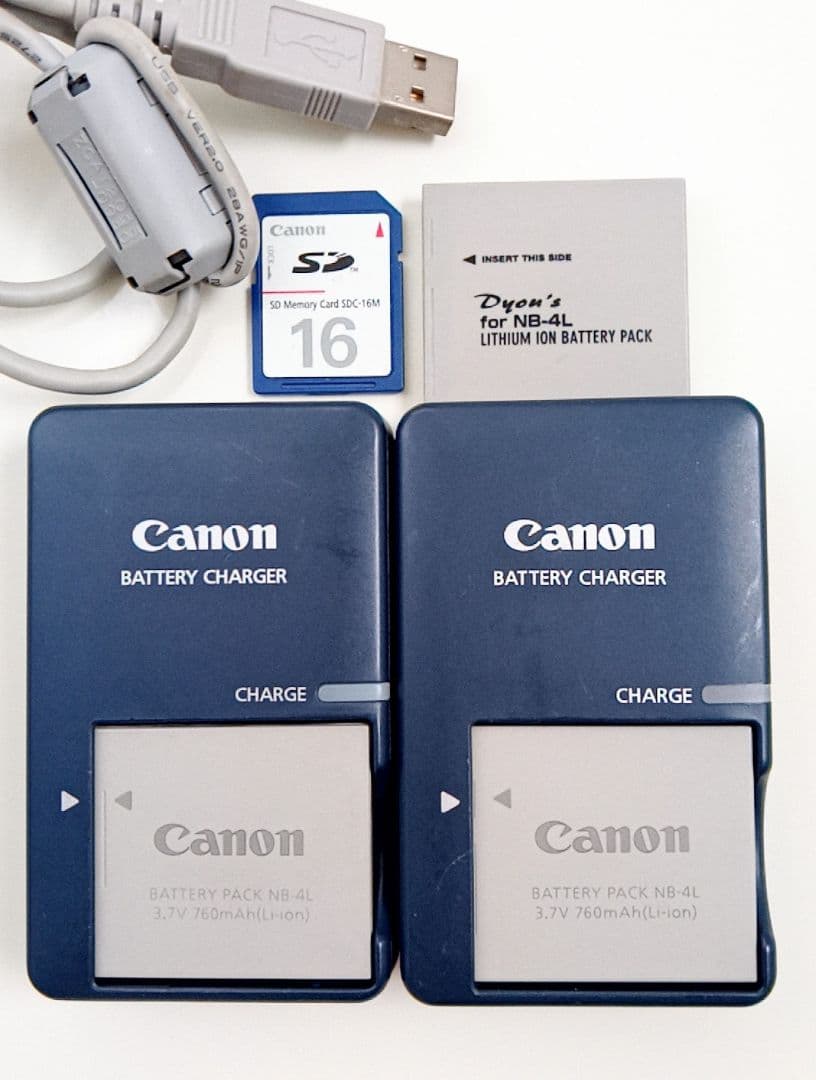 動作品/バッテリー3個】キヤノンIXY DIGITAL80コンパクトデジカメ