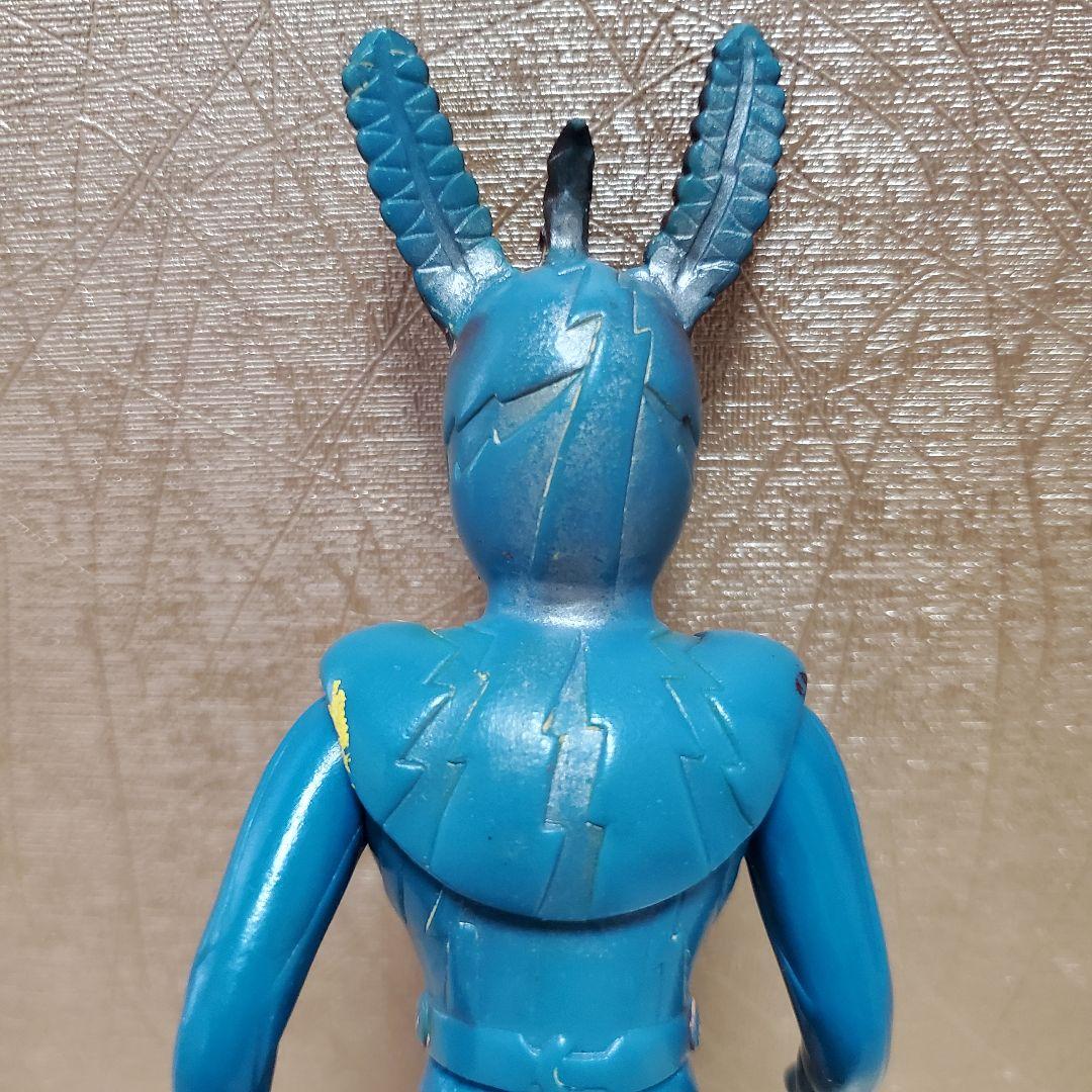 イナズマン サナギマン ソフビ 当時モノ 東映 ポピー - メルカリ