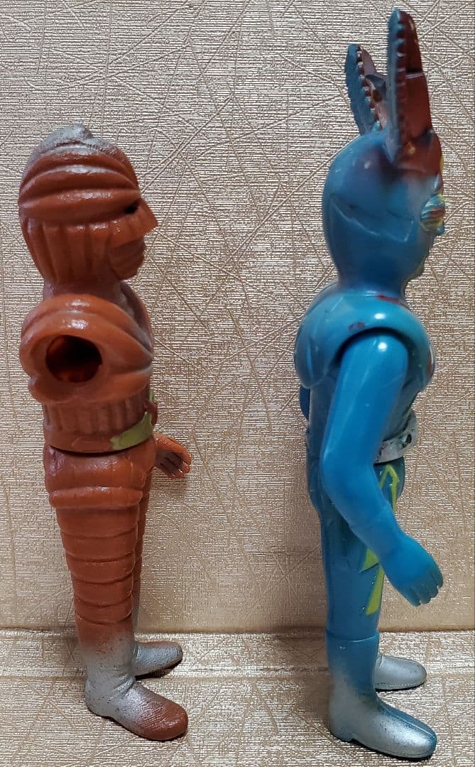 イナズマン サナギマン ソフビ 当時モノ 東映 ポピー - メルカリ