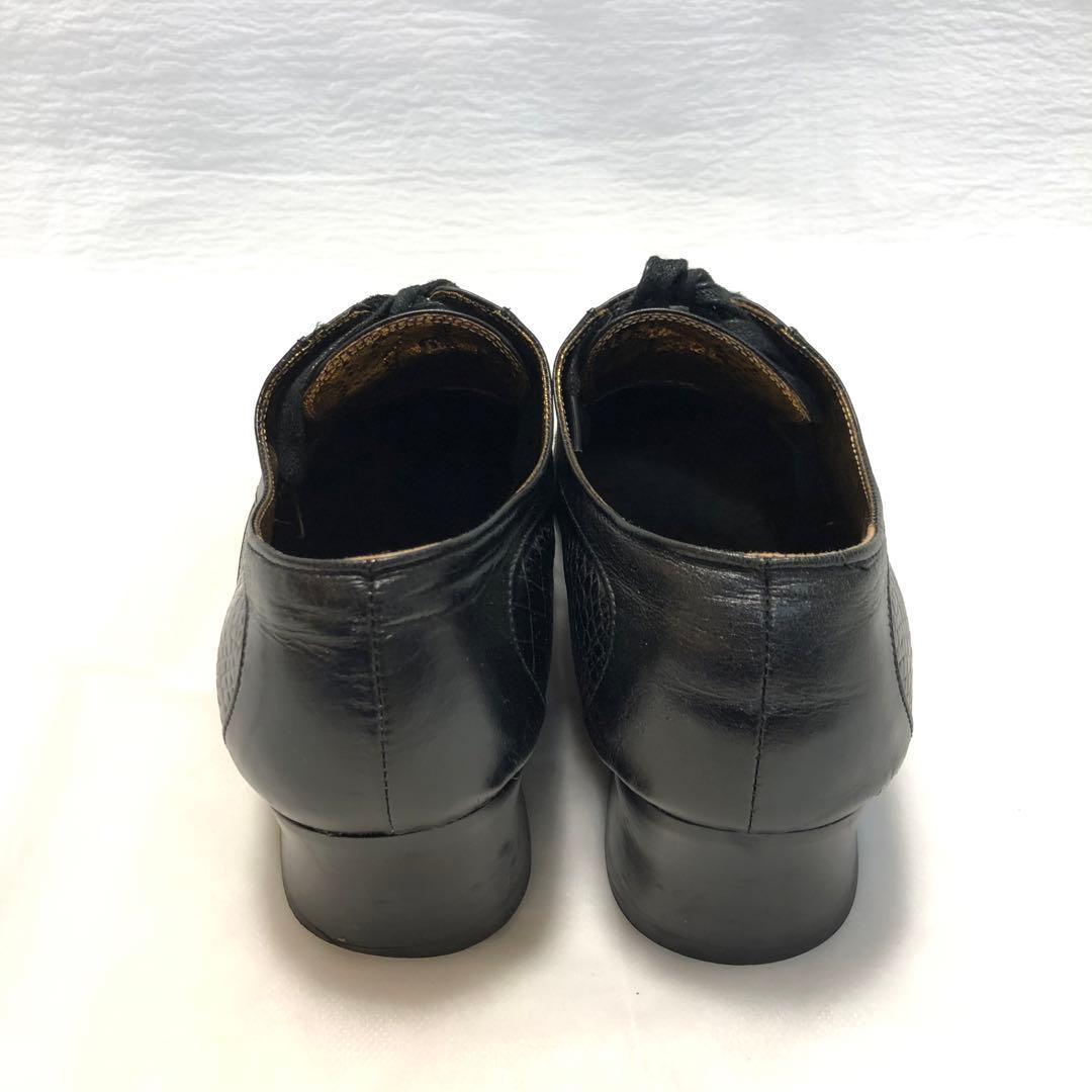 TORNADO MART クロコ柄 型押し レザーシューズ 革靴 S - メルカリ