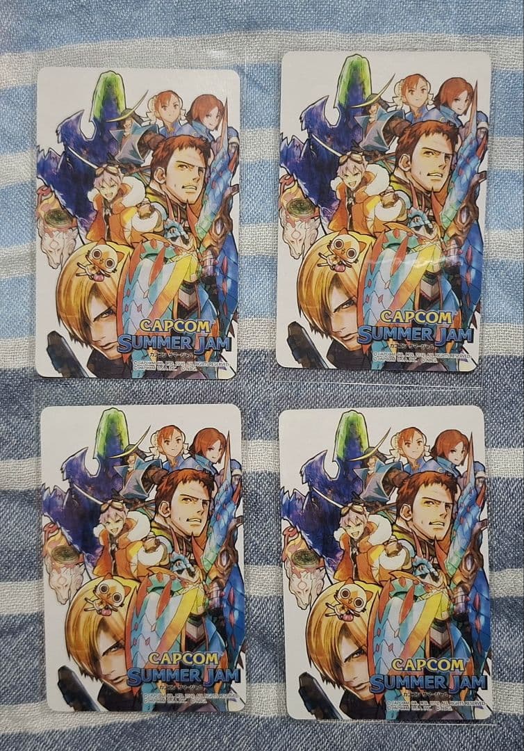 CAPCOM SUMMER JAM トランプ ストリートファイター×鉄拳 4枚 - メルカリ
