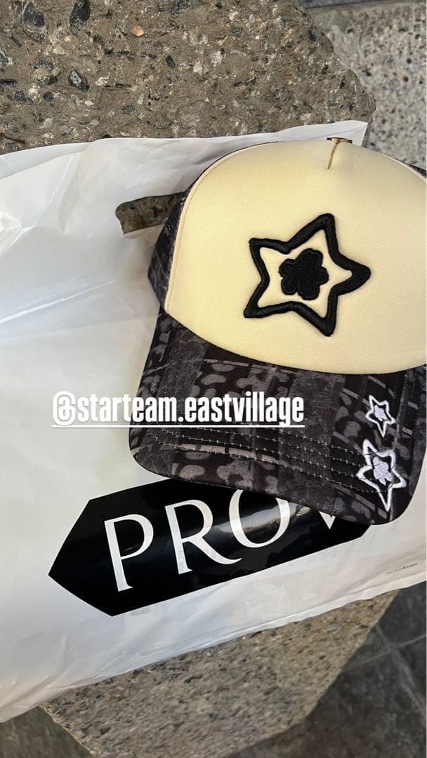 starteam スターチーム cap black