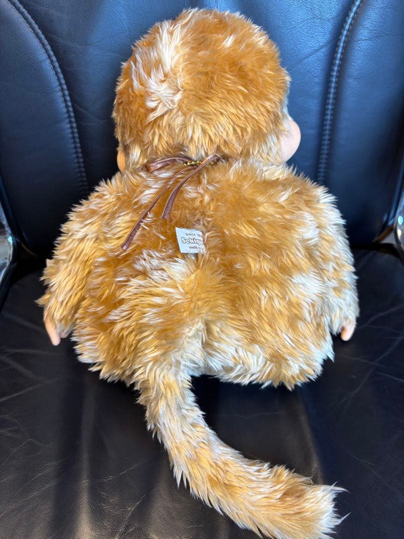 モンチッチ/ゴールド/限定/40周年/タグ付/ぬいぐるみ/L/セキグチ/未