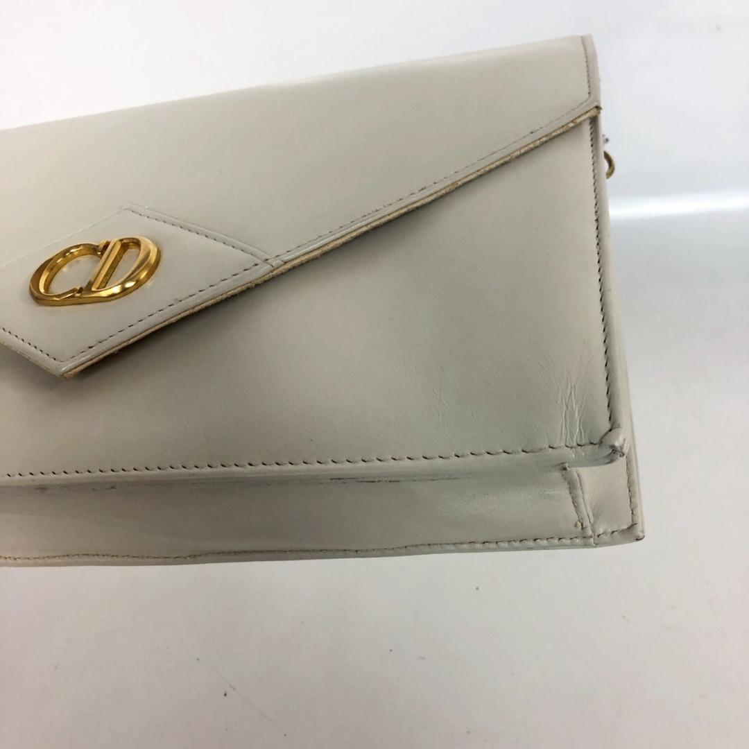 Christian Dior クリスチャンディオール セカンドバッグ ホワイト