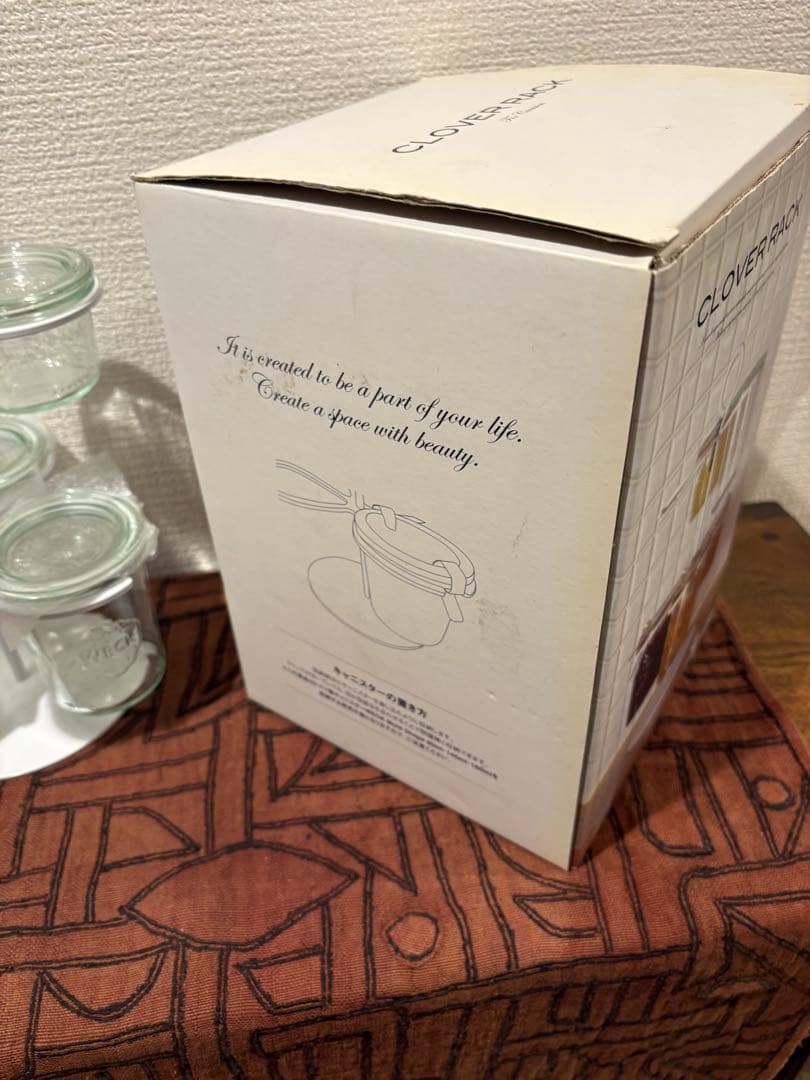 廃盤品】WECK ウェック クローバーラック 収納ラック 調味料 保存容器