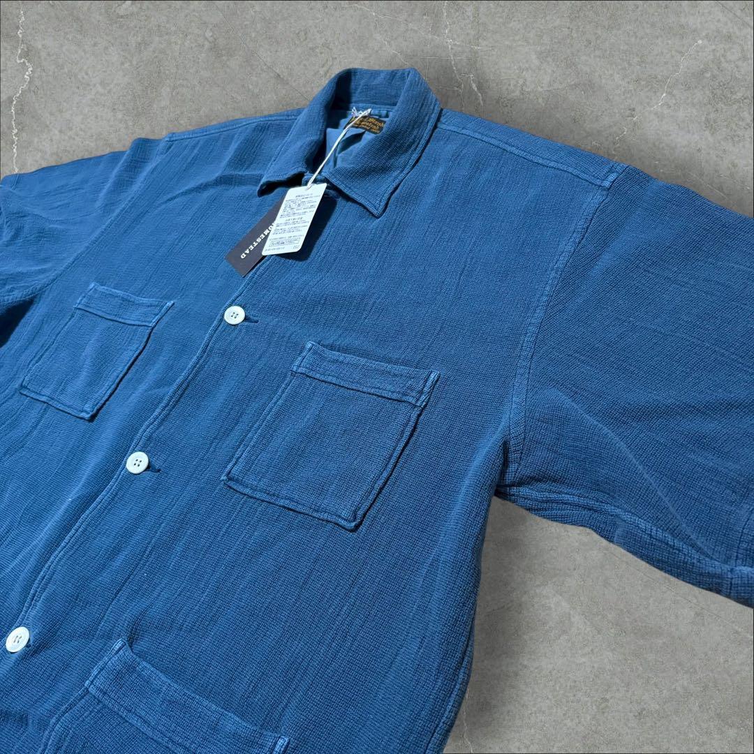 タグ付き新品 J.S.stead / サルファー CL パナマ シャツ