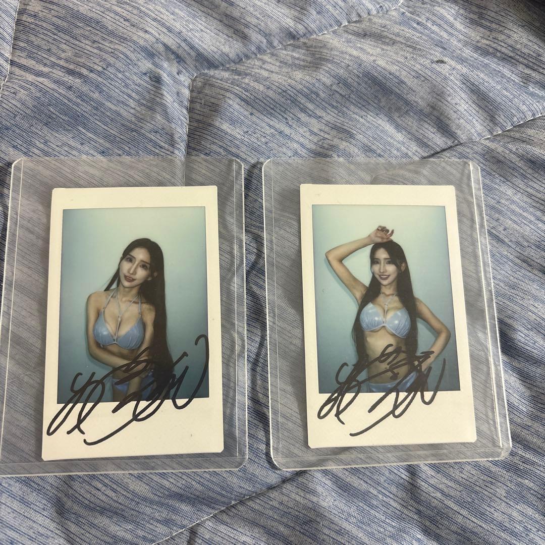 楪カレンサイン入り チェキ2枚セット 未開封 - メルカリ