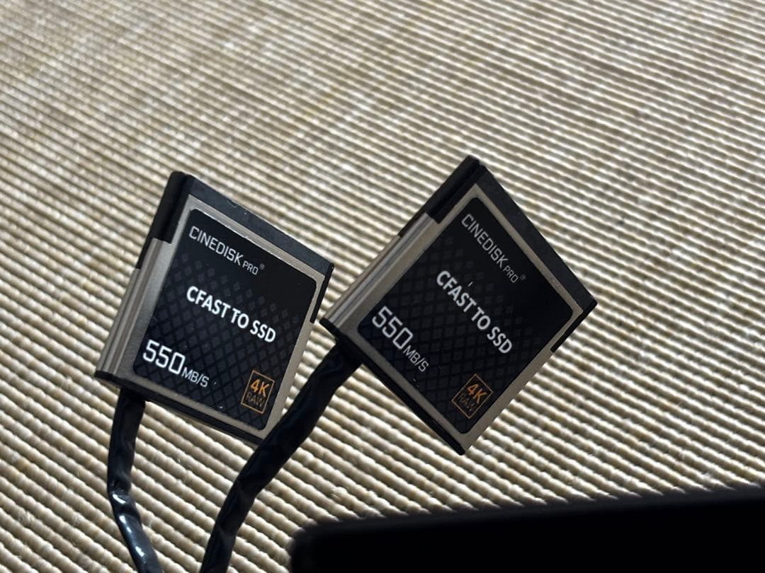 blackmagic URSA mini pro4.6K用 SSDレコーダー