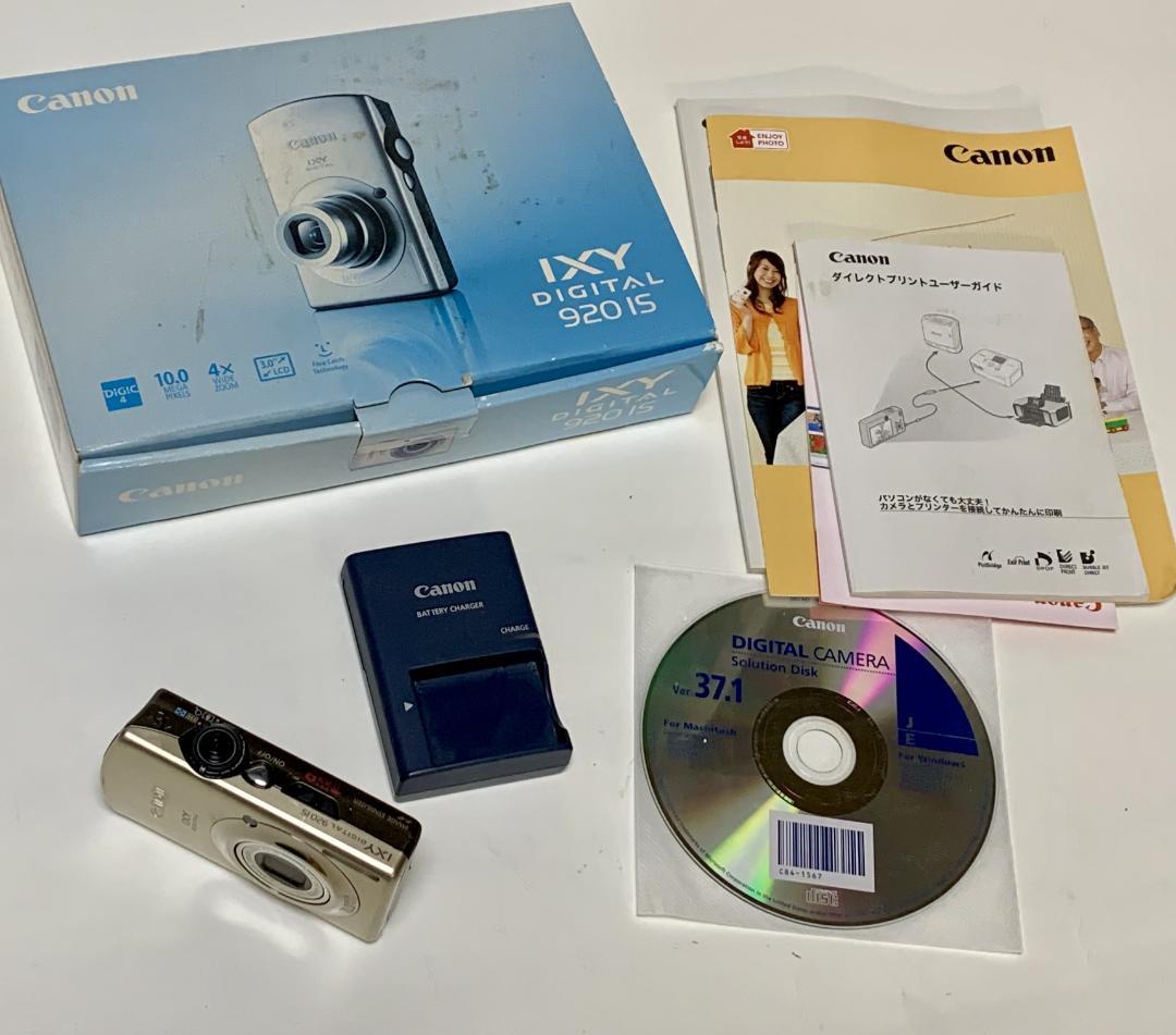 Canon IXY DIGITAL 920 IS ゴールドの通販はau PAY マーケット - 輸入