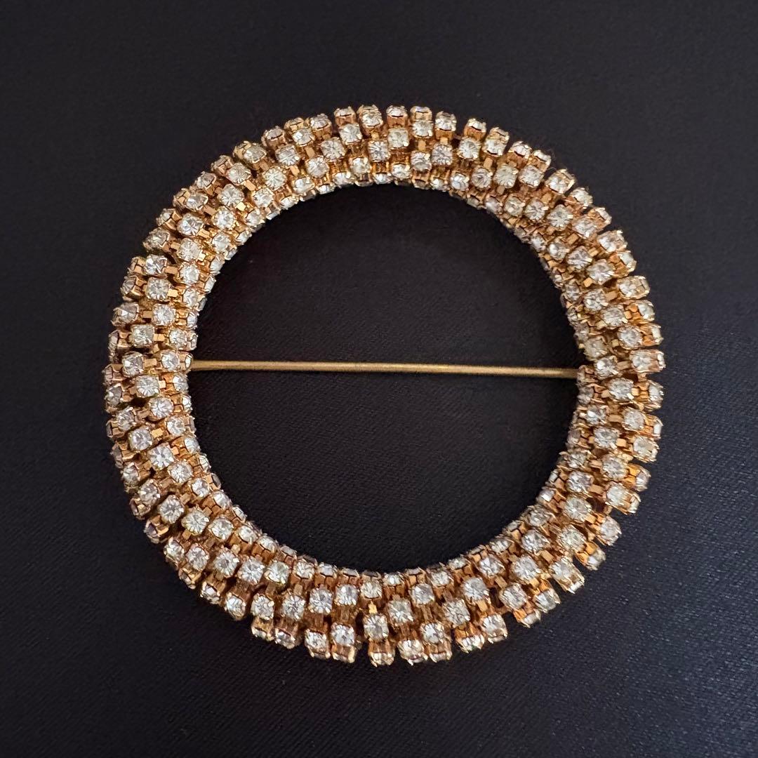 H*️様 ミリアムハスケル MIRIAM HASKELL ブローチ MIRIAM HASKELL ミリアムハスケル 真っ赤なお花のブローチ | 赤い