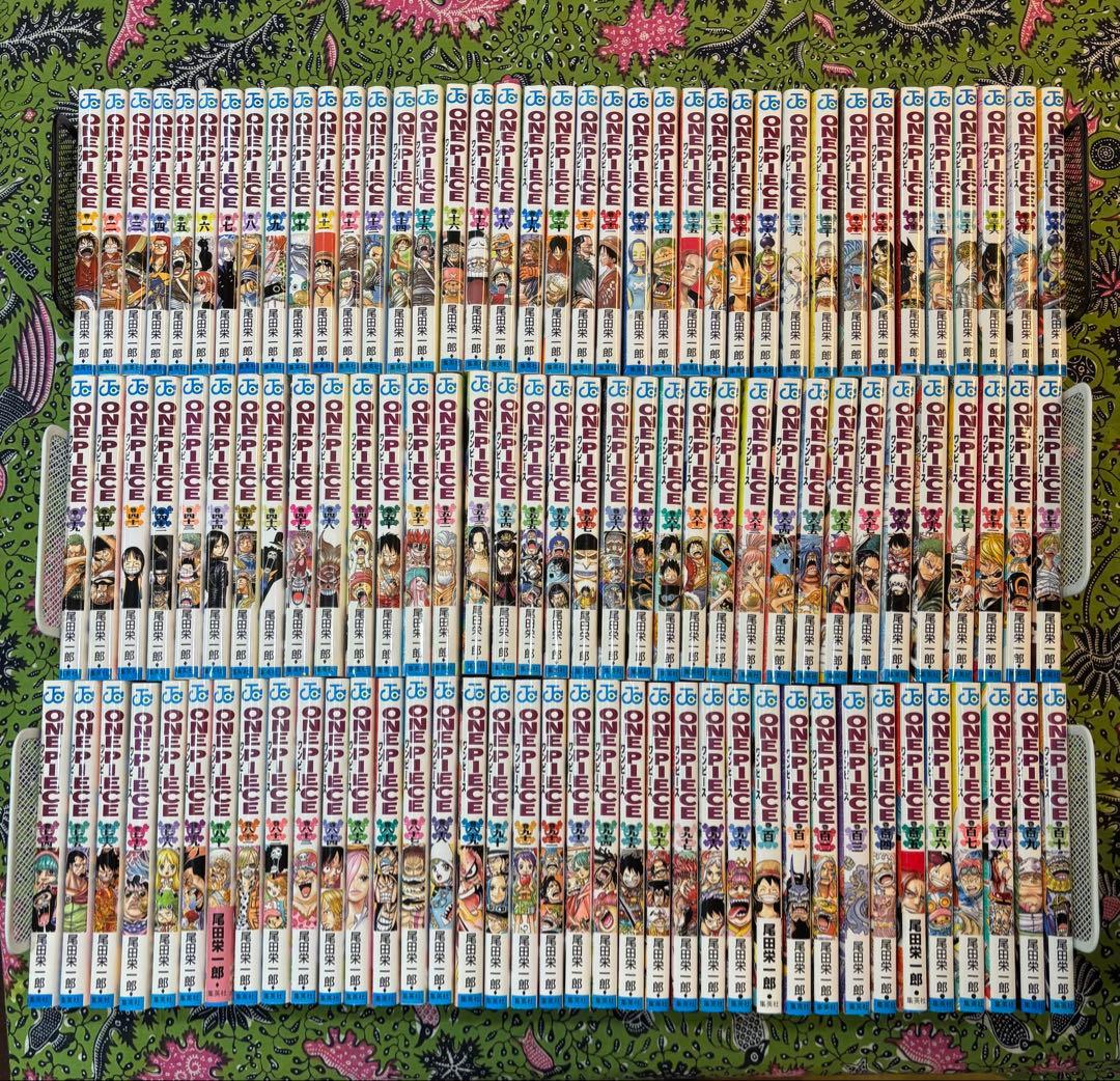 ‼︎ 美品‼︎ ワンピース 1〜110巻 全巻 尾田栄一郎 one piece ワンピース 全巻 セット 1巻から110巻 クイズブック1，2巻