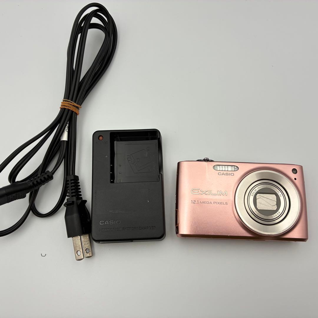 美品☆ CASIO EXILIM EX-Z400 ピンク オールドコンデジ - メルカリ