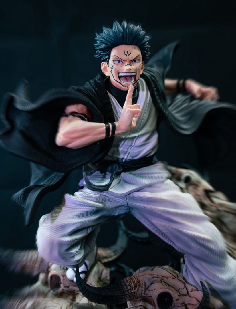 呪術廻戦 ガレージキット 両面宿儺 伏黒恵 レジン スタチュー