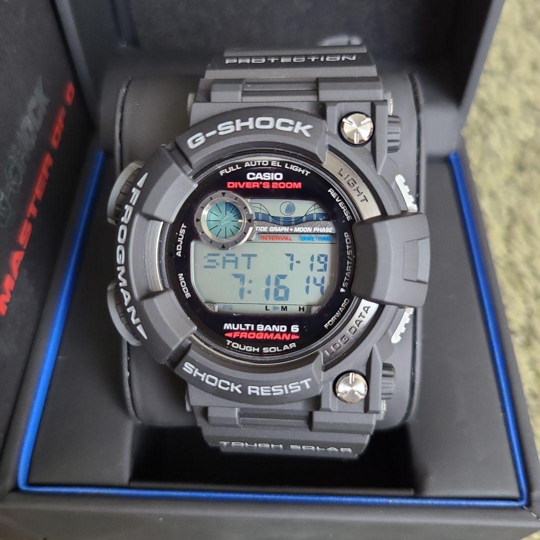 美品】G-SHOCK GWF-1000-1JF FROGMAN - メルカリ