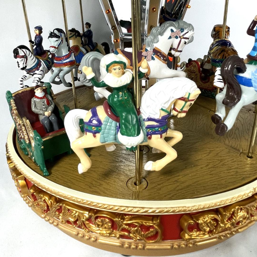 ☆訳あり☆未使用 豪華 ミスタークリスマス メリーゴーランド