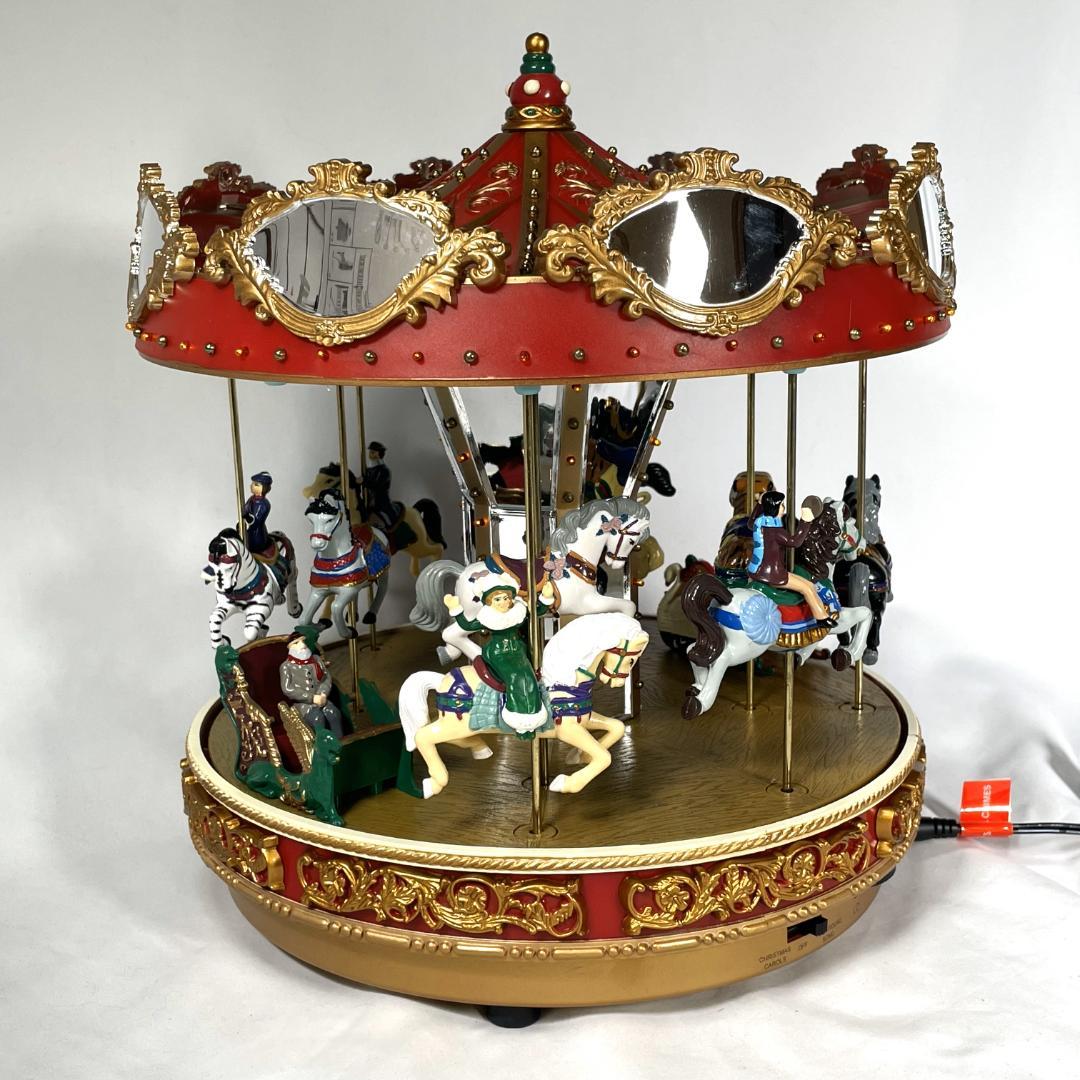 ☆訳あり☆未使用 豪華 ミスタークリスマス メリーゴーランド